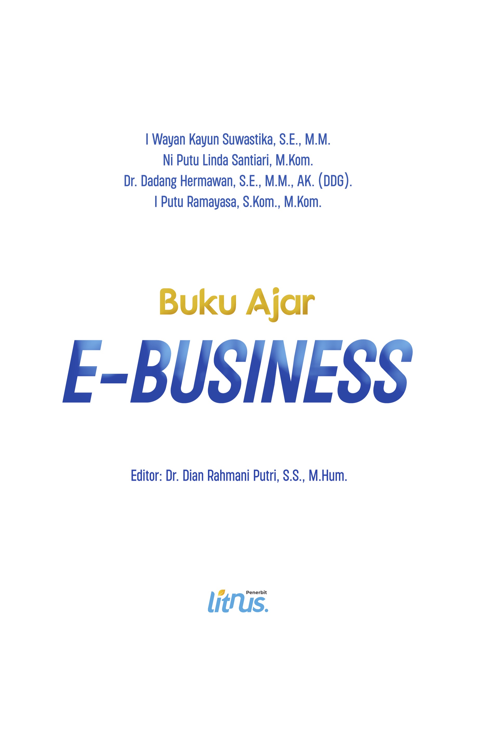 Buku Ajar E-Business
